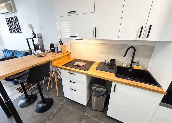 Le Souplex - Baignoire Balneo & Cosy - Acces Tram Proche - Commerces A Proximite Apartament *